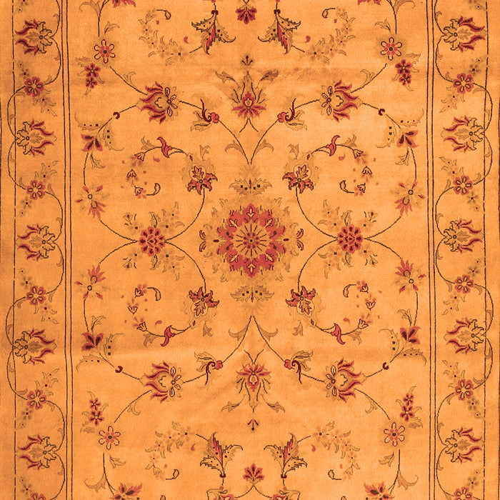 Persian Orange Traditional Rug, tr2189org