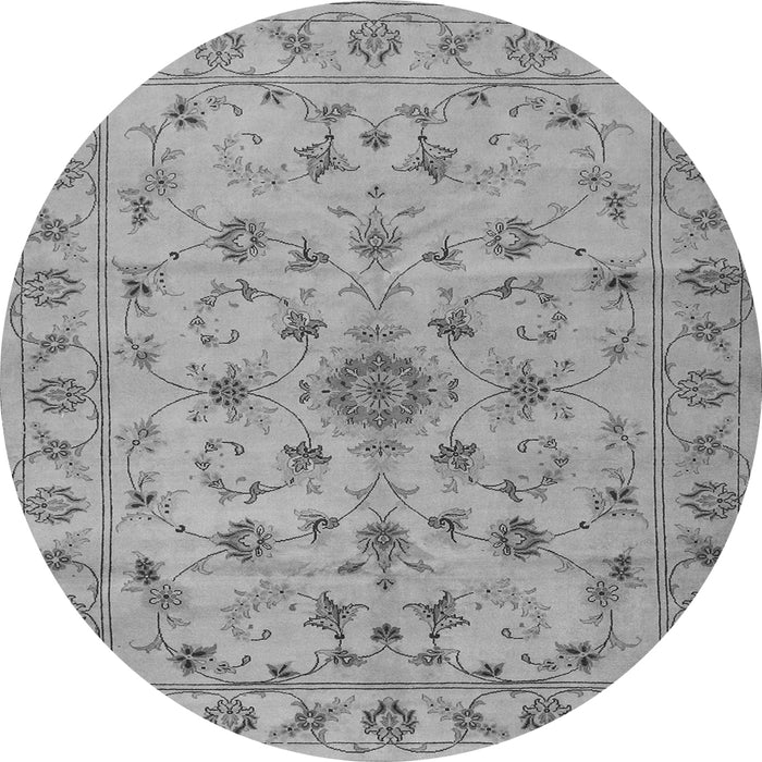 Square Persian Gray Traditional Rug, tr2189gry