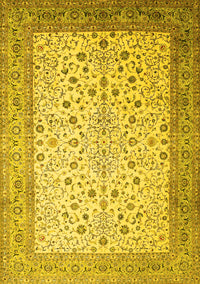 Persian Yellow Traditional Rug, tr218yw