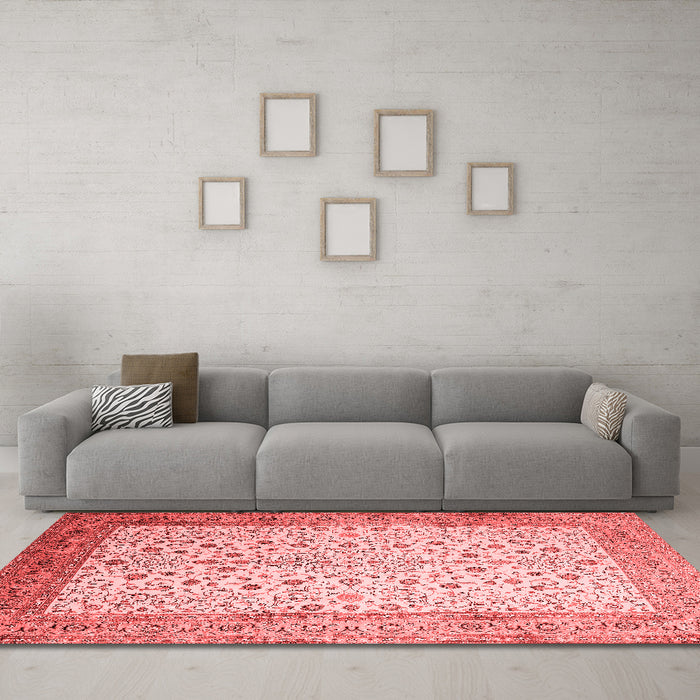 Traditional Red Washable Rugs