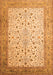 Persian Orange Traditional Rug, tr218org
