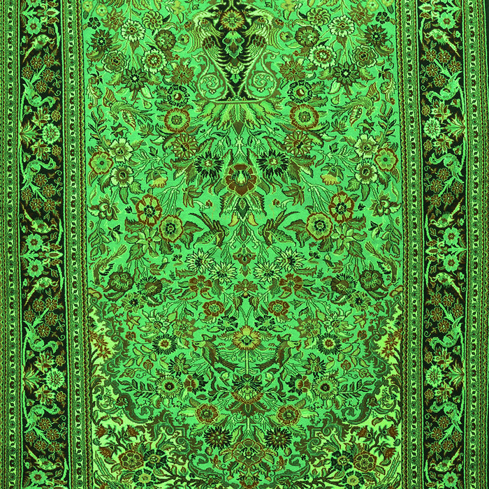 Persian Green Traditional Rug, tr2190grn