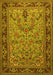 Persian Yellow Traditional Rug, tr2190yw