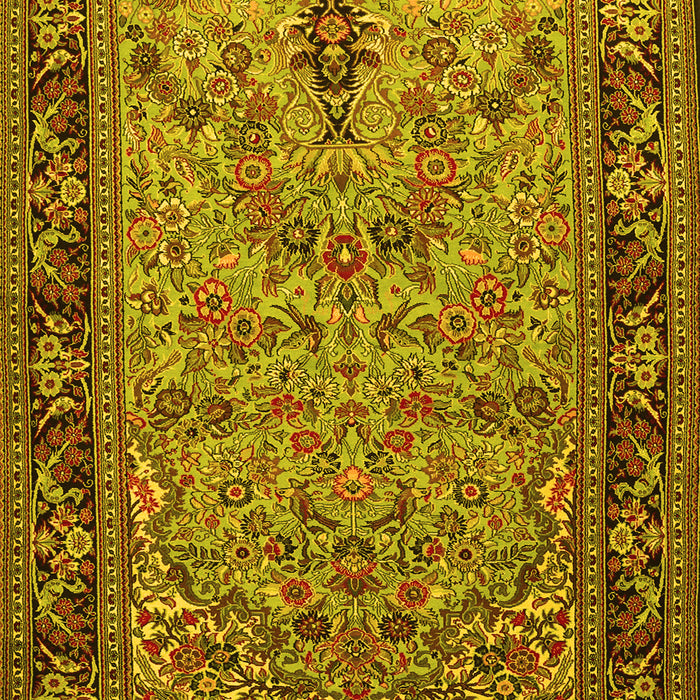 Persian Yellow Traditional Rug, tr2190yw