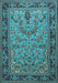 Persian Light Blue Traditional Rug, tr2190lblu