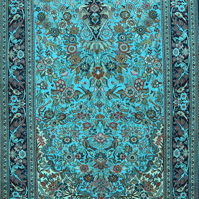 Persian Light Blue Traditional Rug, tr2190lblu