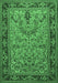 Persian Emerald Green Traditional Rug, tr2190emgrn