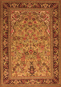 Persian Orange Traditional Rug, tr2190org