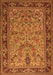 Persian Orange Traditional Rug, tr2190org