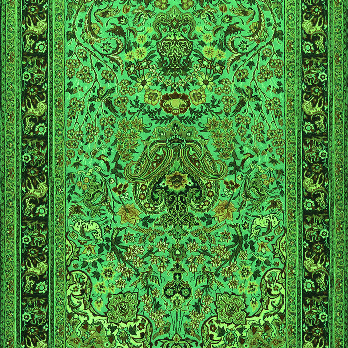 Persian Green Traditional Rug, tr2191grn