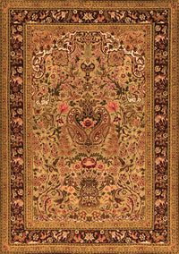 Persian Orange Traditional Rug, tr2191org