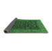 Sideview of Persian Emerald Green Traditional Rug, tr2192emgrn