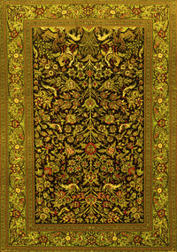 Persian Yellow Traditional Rug, tr2192yw