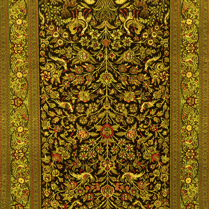 Persian Yellow Traditional Rug, tr2192yw