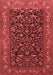 Persian Red Traditional Area Rugs