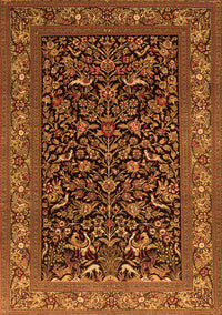 Persian Orange Traditional Rug, tr2192org