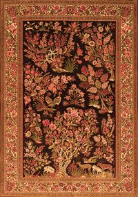 Persian Orange Traditional Rug, tr2193org
