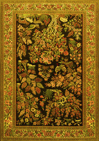 Persian Yellow Traditional Rug, tr2193yw