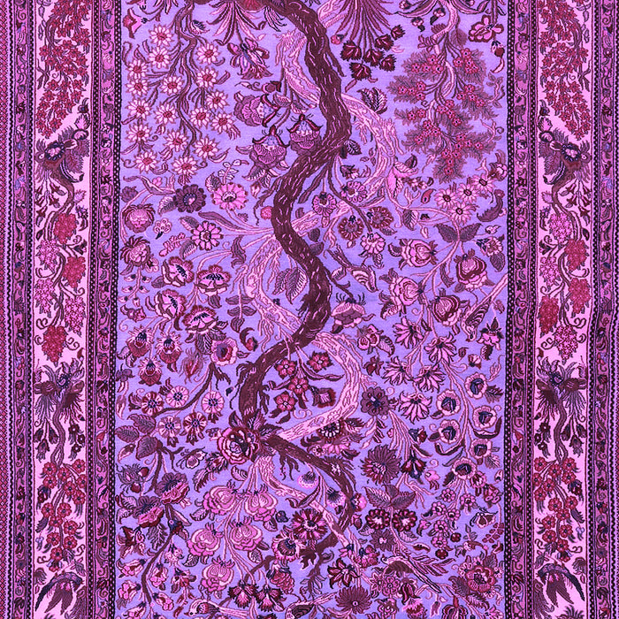 Machine Washable Animal Purple Traditional Area Rugs, wshtr2194pur