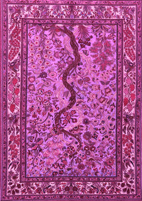 Animal Pink Traditional Rug, tr2194pnk