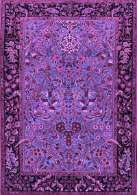 Animal Purple Traditional Rug, tr2195pur