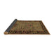 Sideview of Animal Brown Traditional Rug, tr2195brn