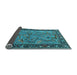 Sideview of Animal Light Blue Traditional Rug, tr2197lblu