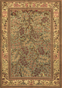 Animal Brown Traditional Rug, tr2198brn