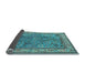 Sideview of Animal Light Blue Traditional Rug, tr2198lblu