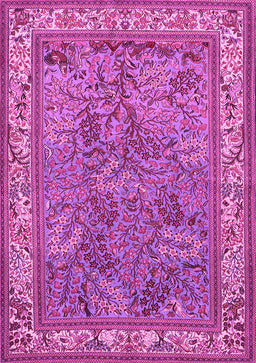 Animal Pink Traditional Rug, tr2198pnk