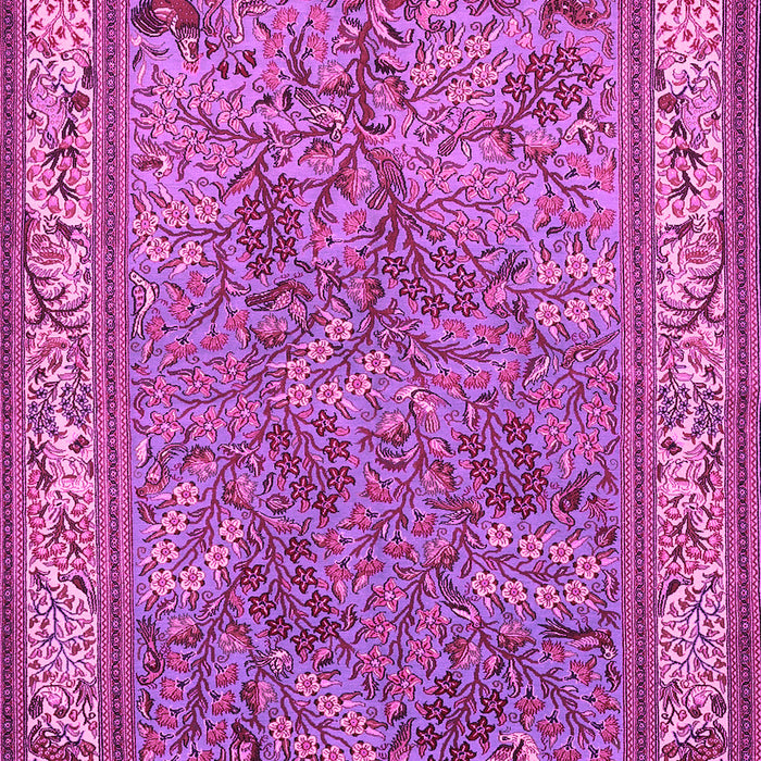 Animal Pink Traditional Rug, tr2198pnk