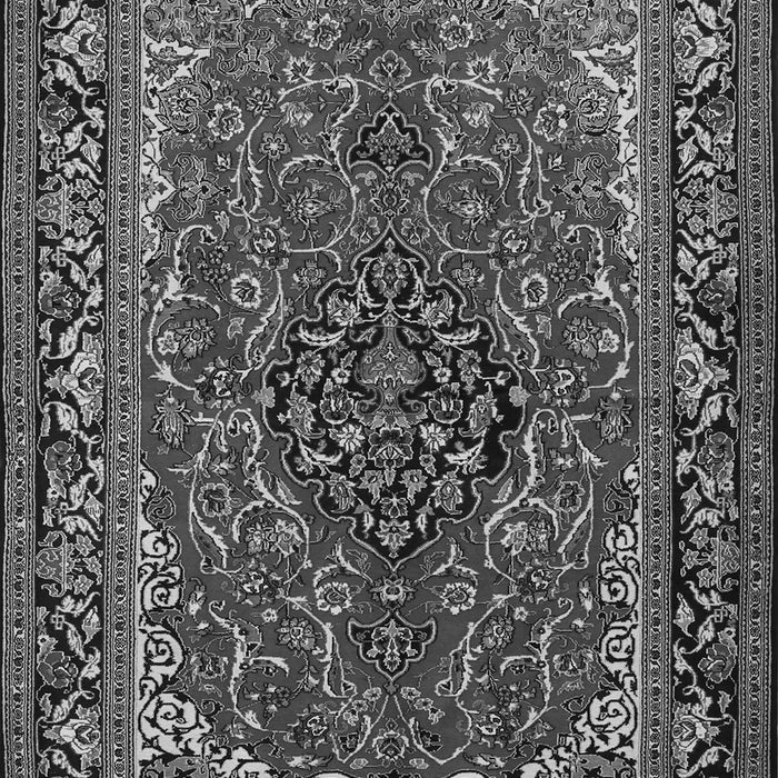 Medallion Gray Traditional Rug, tr2199gry