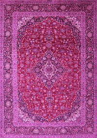 Medallion Pink Traditional Rug, tr219pnk