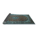 Sideview of Medallion Light Blue Traditional Rug, tr219lblu