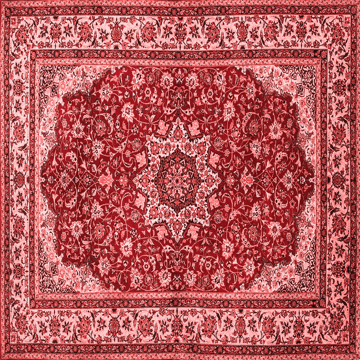 Medallion Red Traditional Rug, tr21red