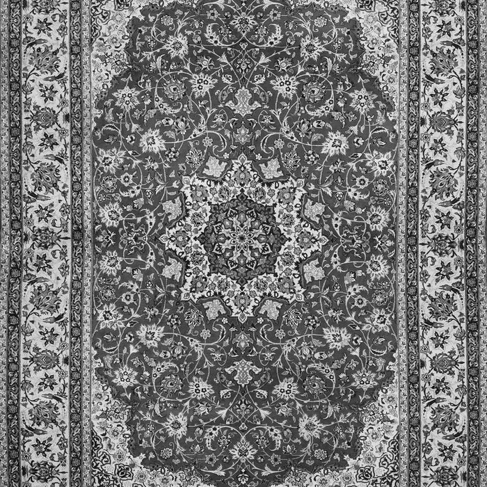 Medallion Gray Traditional Rug, tr21gry