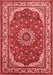 Medallion Red Traditional Area Rugs