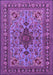 Machine Washable Animal Purple Traditional Area Rugs, wshtr2200pur