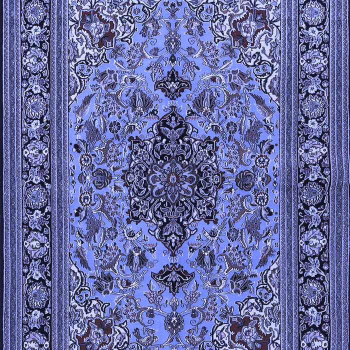 Animal Blue Traditional Rug, tr2200blu