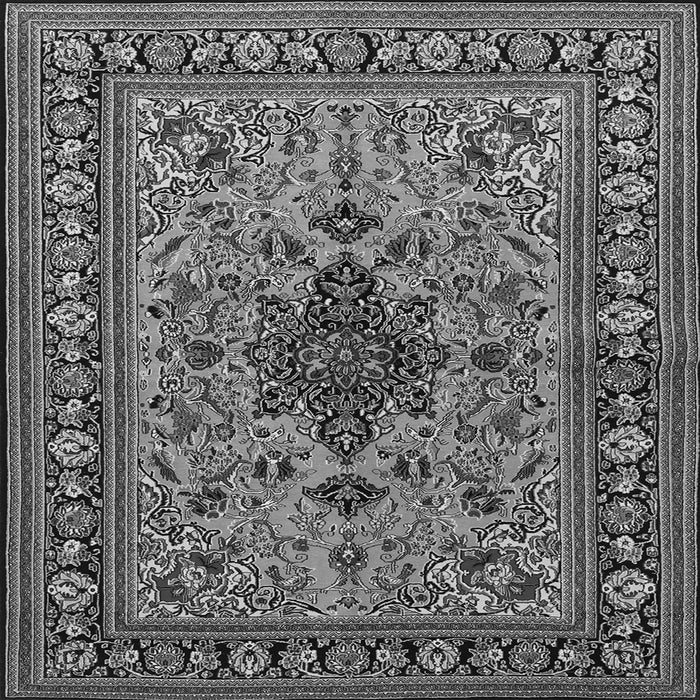 Serging Thickness of Animal Gray Traditional Rug, tr2200gry