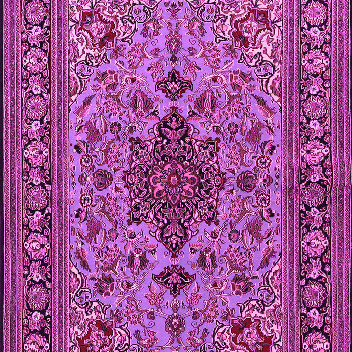 Animal Pink Traditional Rug, tr2200pnk