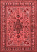 Animal Red Traditional Area Rugs