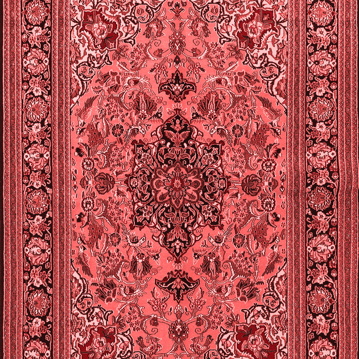 Animal Red Traditional Area Rugs