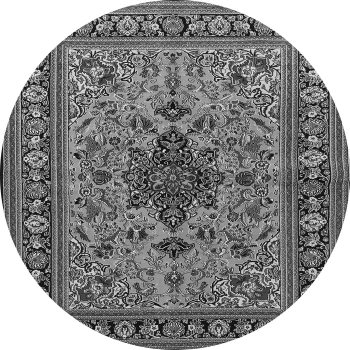 Square Animal Gray Traditional Rug, tr2200gry