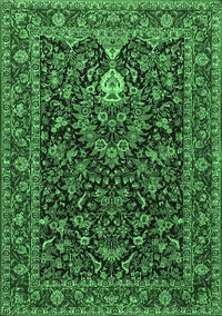 Persian Emerald Green Traditional Rug, tr2201emgrn