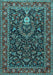Persian Light Blue Traditional Rug, tr2201lblu