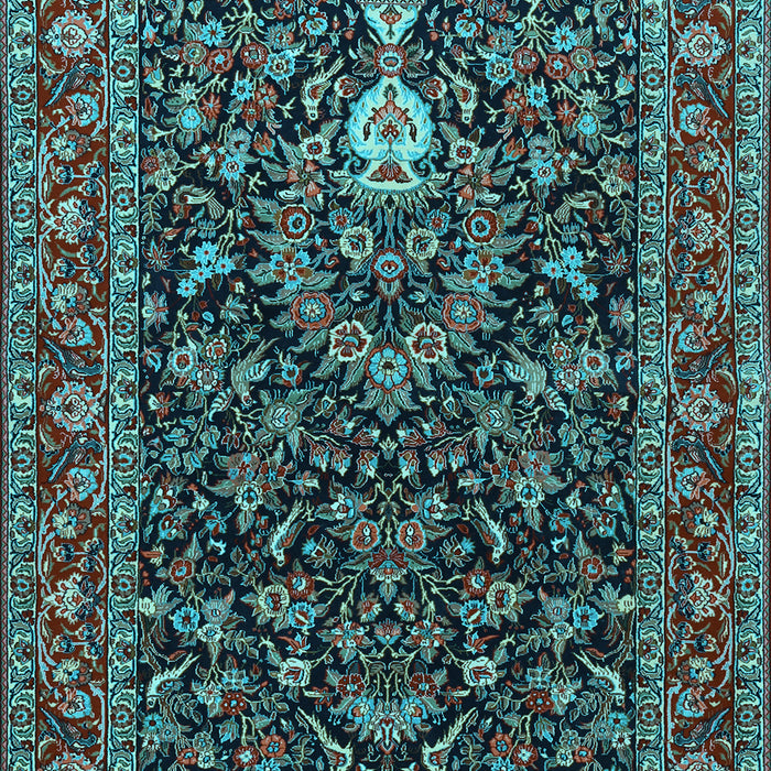Persian Light Blue Traditional Rug, tr2201lblu