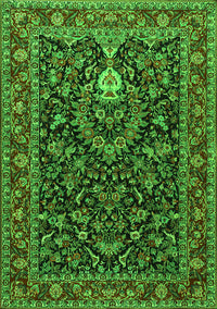 Persian Green Traditional Rug, tr2201grn