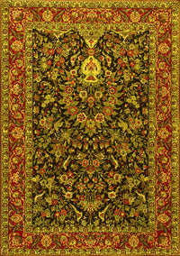 Persian Yellow Traditional Rug, tr2201yw