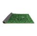 Sideview of Persian Emerald Green Traditional Rug, tr2201emgrn